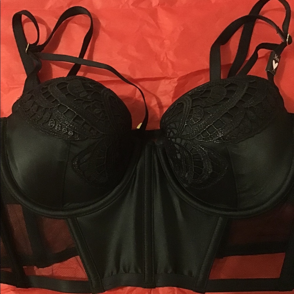 Victorias Secret Dream Angels Lined balconet with butterfly detail